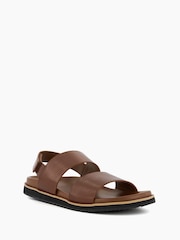 Dune London Natural Idda Utilitarian Strap Sandals - Image 4 of 6