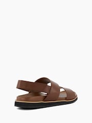 Dune London Natural Idda Utilitarian Strap Sandals - Image 5 of 6