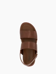 Dune London Natural Idda Utilitarian Strap Sandals - Image 6 of 6