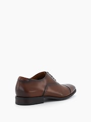 Dune London Brown Secrecy Oxford Toe Cap Lace-Up Shoes - Image 4 of 5