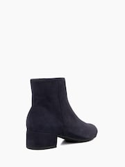 Dune London Blue Pippie Smart Low Boots - Image 4 of 5