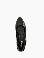 Dune London Black Hipplie Flat Mary Jane Shoes - Image 5 of 5