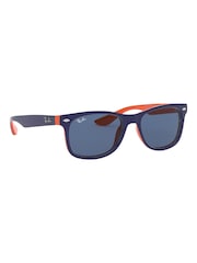 Ray-Ban Junior Blue New Wayfarer Sunglasses - Image 5 of 13