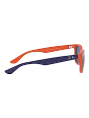 Ray-Ban Junior Blue New Wayfarer Sunglasses - Image 8 of 13