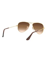 Ray-Ban Kids Gold Sunglasses - Image 12 of 13