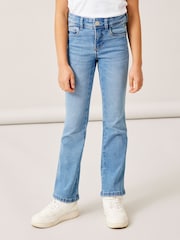 Name It Blue Girls Flare Jeans With Adjustable Waist - Image 1 of 1