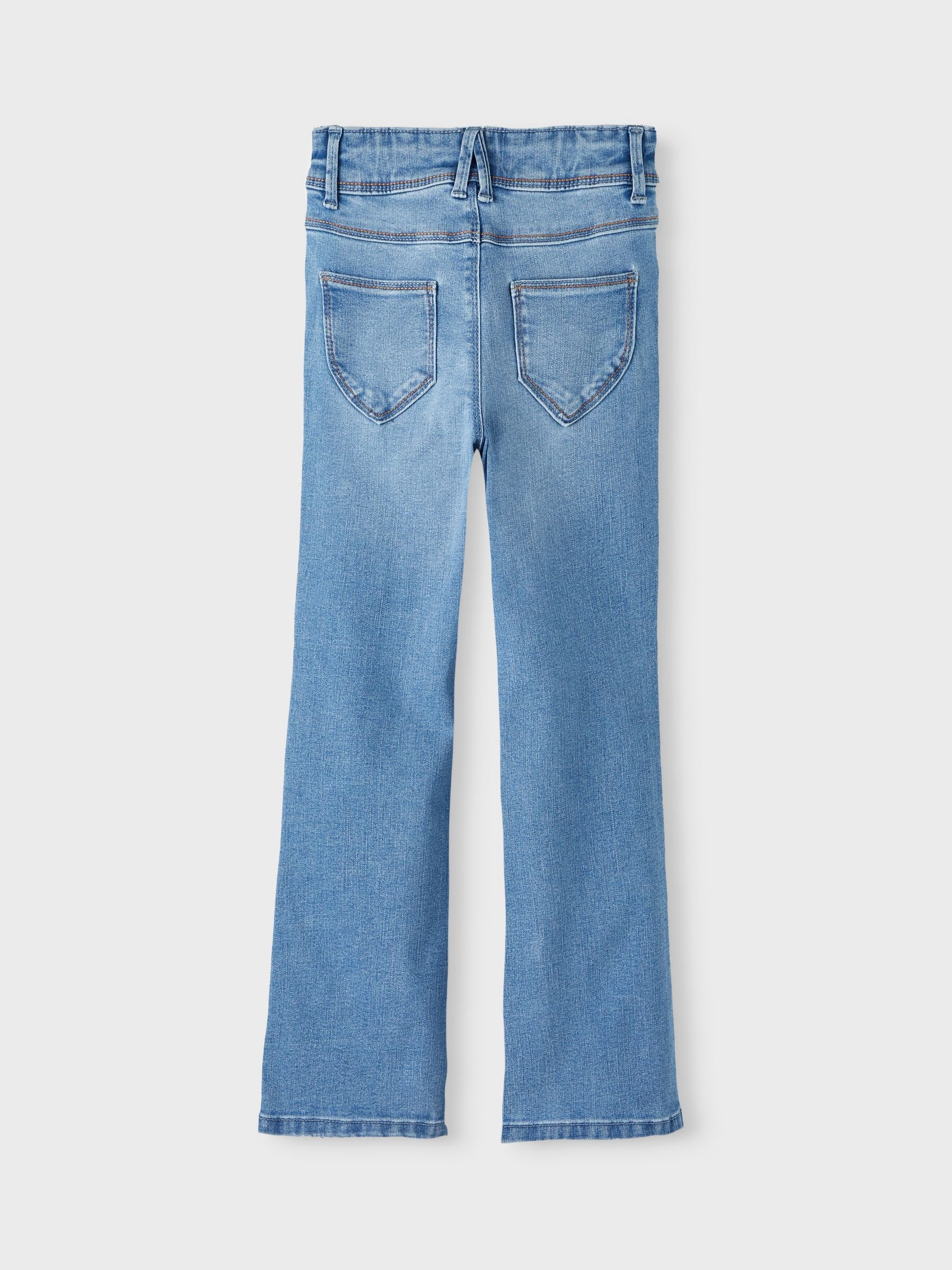 Buy Name It Blue Girls Flare Jeans With Adjustable Waist from Next USA