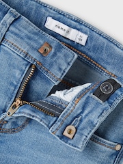 Name It Blue Girls Flare Jeans With Adjustable Waist - Image 5 of 5
