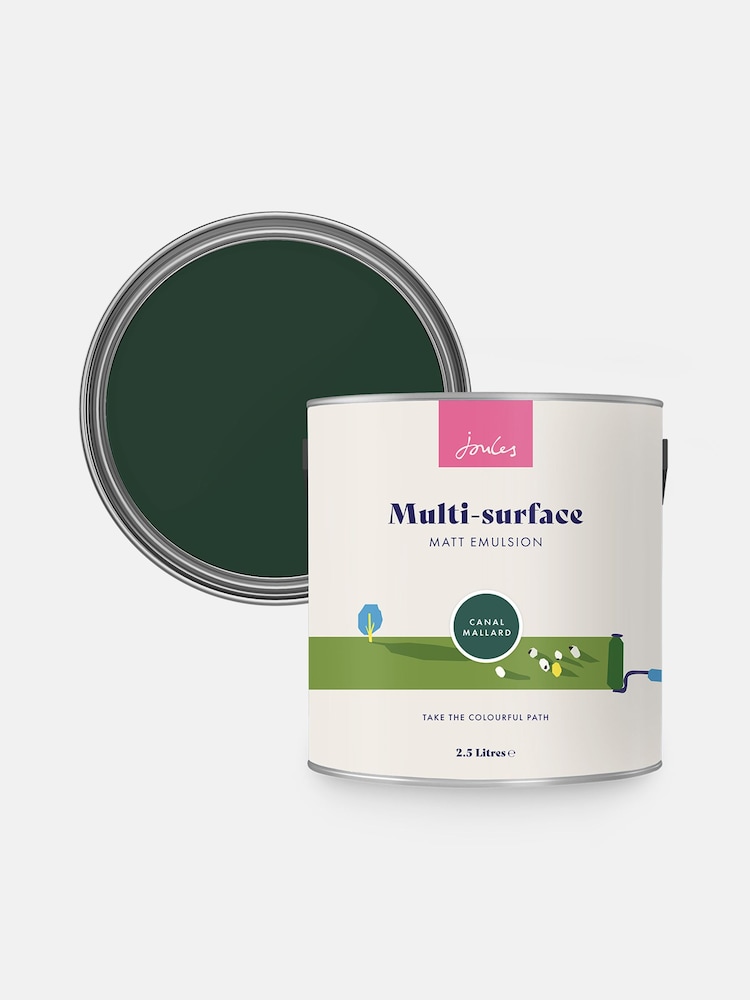 Joules Canal Mallard Multi Surface Matt Emulsion - Image 4 of 4