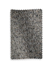 Grey Next Multi Chenille Eyelet Lined Curtains - Image 6 of 6