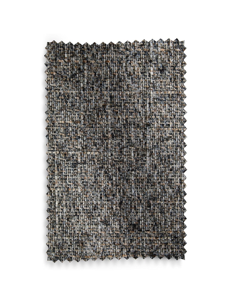 Grey Next Multi Chenille Eyelet Lined Curtains - Image 6 of 6