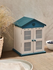 Blue Country Cottage Egg House - Image 2 of 6