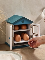 Blue Country Cottage Egg House - Image 3 of 6