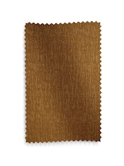 Mustard Yellow Heavyweight Chenille Eyelet Lined Curtains - Image 6 of 9