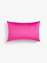 Multi Bright House Of Fun! Cut Velvet Rectangular Cushion - Image 5 of 5