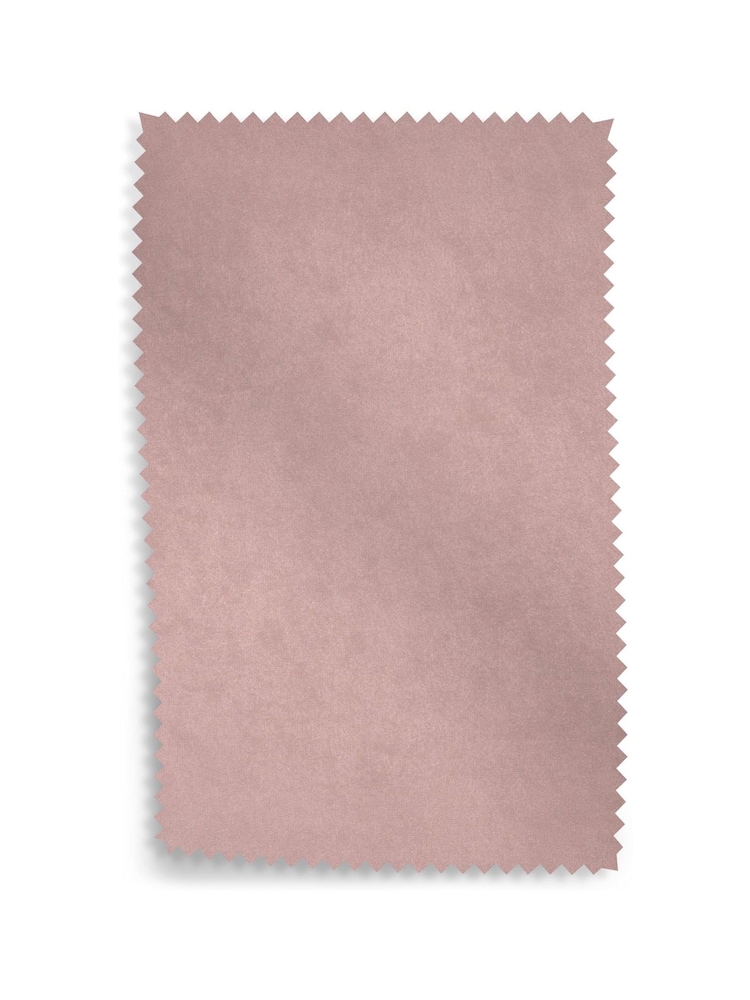 Opulent Velvet Blush Pink Panel Upholstered Headboard - Image 8 of 8