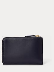 Lauren Ralph Lauren Blue Bifold Zip Around Coin Purse - Image 2 of 4