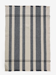 Set of 4 Black 100% Cotton Bronx Tea Towels - Image 5 of 7