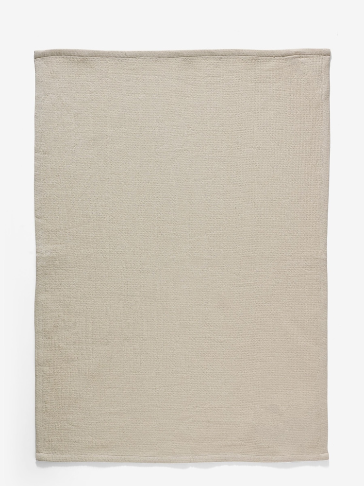 Set of 4 Black 100% Cotton Bronx Tea Towels - Image 7 of 7