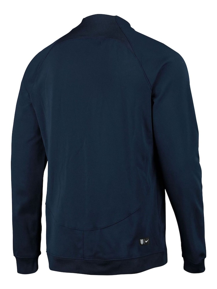Nike Blue England Academy Pro Zip Through Jacket - Image 3 of 3