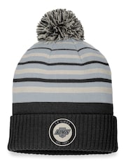 Gorro unisex con pompón gris de Los Angeles Kings de marca True Classics de Fanatics - Imagen 1 de 2