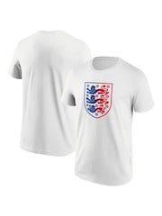 Fanatics England Fade 100% Cotton Graphic White T-Shirt - Image 1 of 3