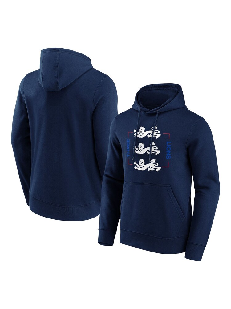 Fanatics Blue England Pitch Graphic Hoodie - Image 1 of 3