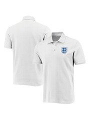 Fanatics Small 100% Cotton England Crest White Polo Shirt - Image 1 of 3