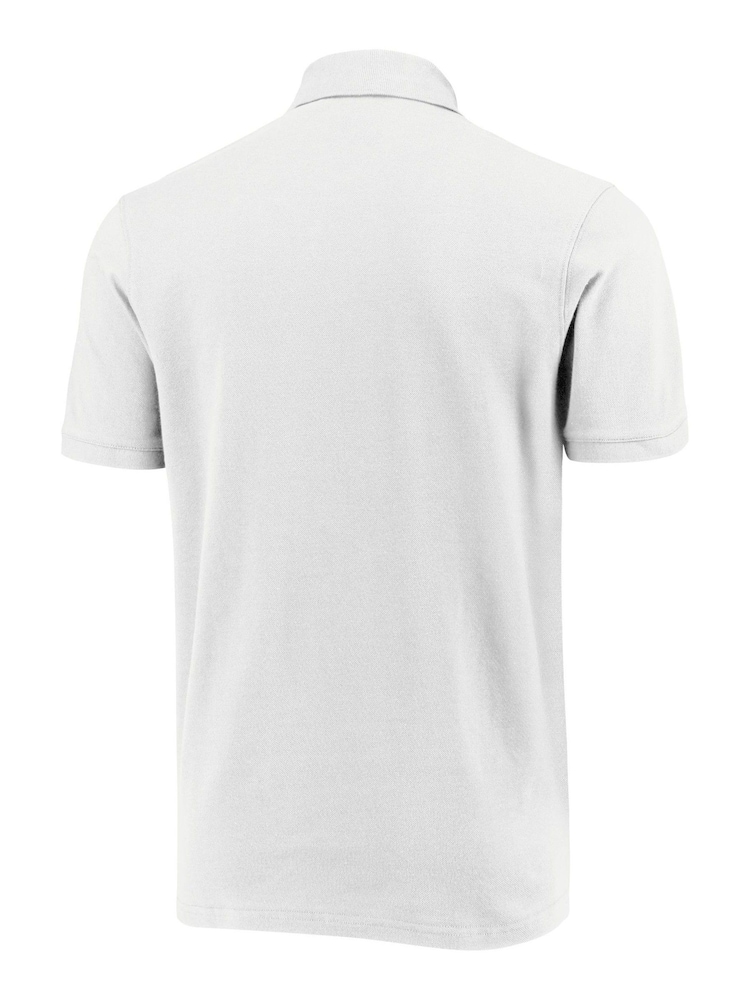 Fanatics Small 100% Cotton England Crest White Polo Shirt - Image 3 of 3