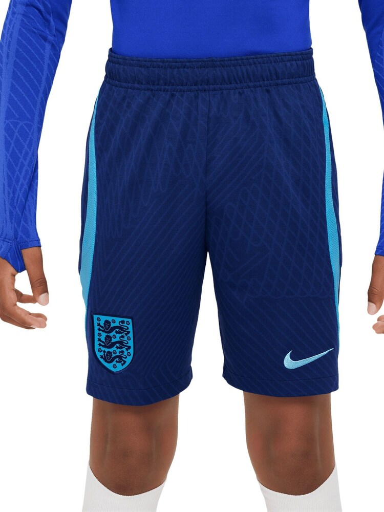 Nike Blue England Strike Shorts Kids - Image 1 of 2