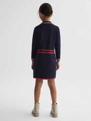 Reiss Navy Ruby 4-9 yrs Knitted Polo Dress - Image 5 of 6