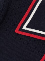 Reiss Navy Ruby 4-9 yrs Knitted Polo Dress - Image 6 of 6