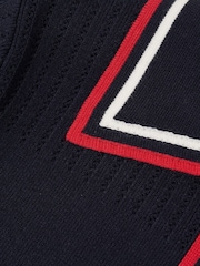 Reiss Navy Ruby 9-14 yrs Knitted Polo Dress - Image 6 of 6