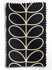 Orla Kiely Liquorice Jumbo Linear Stem Made to Measure Roman 100% Cotton Blinds - Image 6 of 6
