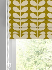 Orla Kiely Seagrass Solid Stem Made to Measure Roman 100% Cotton Blinds - Image 2 of 6
