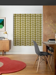 Orla Kiely Seagrass Solid Stem Made to Measure Roman 100% Cotton Blinds - Image 5 of 6