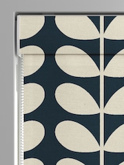 Orla Kiely Whale Jumbo Solid Stem Made to Measure Roman 100% Cotton Blinds - Image 3 of 6