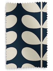Orla Kiely Whale Jumbo Solid Stem Made to Measure Roman 100% Cotton Blinds - Image 6 of 6