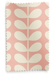 Orla Kiely Pink Solid Stem Made to Measure Roman 100% Cotton Blinds - Image 6 of 6