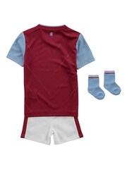 Castore Aston Villa Home Infant Kit T-Shirt 2022-23 - Image 3 of 3