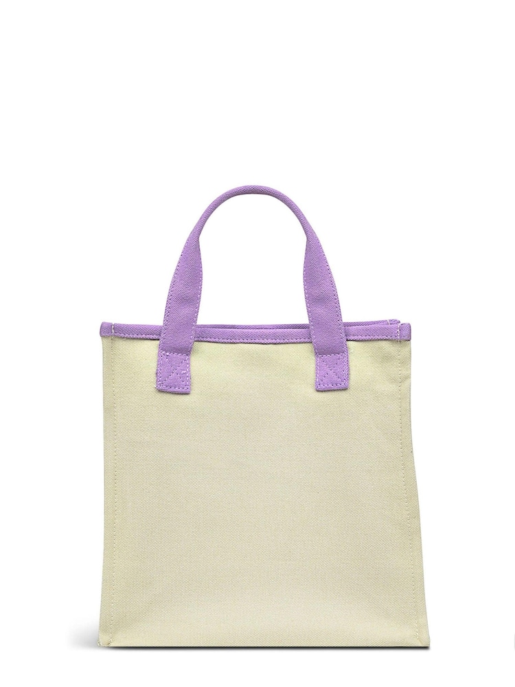 Radley London Cream Lavender Fields Small Open Top Grab Bag - Image 2 of 4