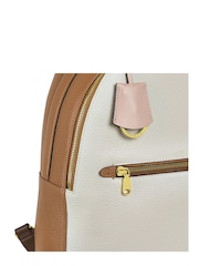 Radley London Cream Witham Road Colour Block Medium Zip-Top Backpack - Image 3 of 7