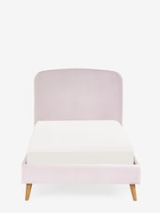 Opulent Velvet Lilac Purple Kids Matson Standard Upholstered Bed - Image 7 of 7