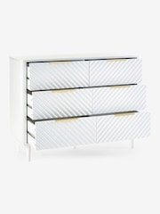 White Valencia Junior Kids Chest of Drawers - Image 6 of 9