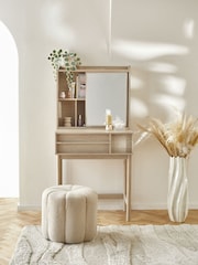 Mid Natural Finsbury Dressing Table - Image 1 of 8