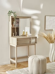 Mid Natural Finsbury Dressing Table - Image 3 of 8