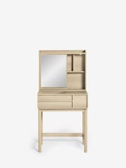 Mid Natural Finsbury Dressing Table - Image 6 of 8