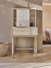 Mid Natural Finsbury Dressing Table - Image 7 of 8