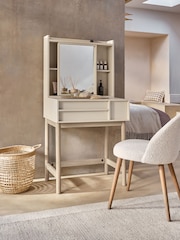 Mid Natural Finsbury Dressing Table - Image 8 of 8