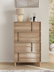Mid Natural Finsbury 4 Drawer Chest - Image 3 of 11